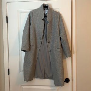 Old Navy Grey Wool Coat, Brand New No Tags